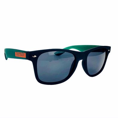 Jägermeister Sonnenbrille Nerd-, Party-, Brille in schwarz grün