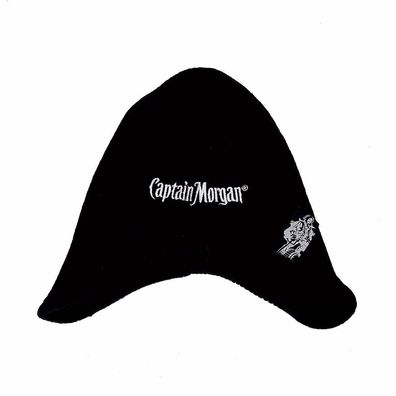 Captain Morgan Mütze schwarz - 100 Prozent Acryl - Universal Größe