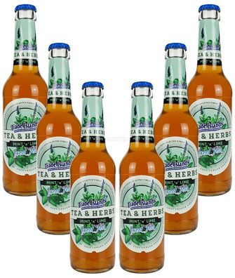 Trade Island Tea & Herbs Mint Lime Ice Tea ? Minz Limette Eistee ? 6x330ml = 19