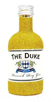 The Duke Munich Dry Gin Mini Mini 50ml (45% Vol) - Bling Bling Glitzer Glitzerf