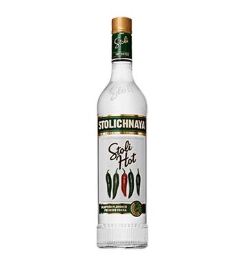 Stolichnaya Stoli Hot Jalapeno Flavored Premium Vodka 0,7l 700ml (37,5% Vol) -[