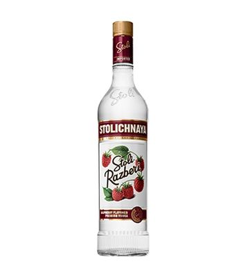 Stolichnaya Stoli Razberi Flavored Premium Vodka 0,7l 700ml (37,5% Vol) -[Enthä