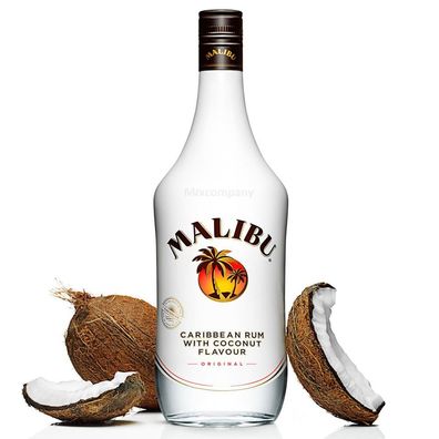 Malibu Caribbean Rum with Coconut 0,7l 700ml (21% Vol) -[Enthält Sulfite]
