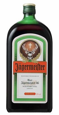 Jägermeister Likör Kräuterlikör 1,75l (35% Vol) -[Enthält Sulfite]