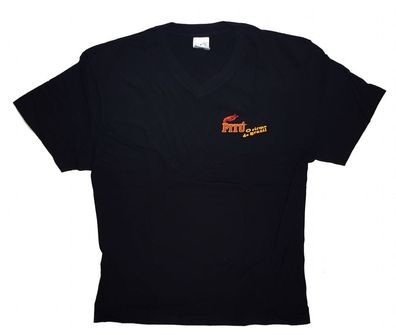 Pitu T-Shirt mit V-Kragen 3x - Größe M Material : 100% Baumwolle