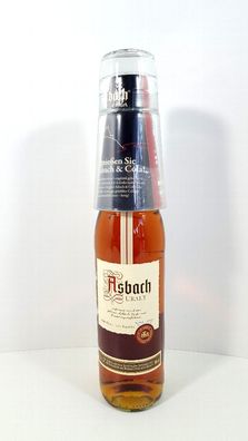 Asbach Set - Uralt 0,7l 700ml (36% Vol) + Longdrink Glas