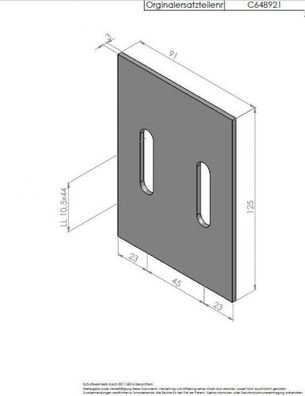 Abstreifer für Packerwalzen Feraboli C648921