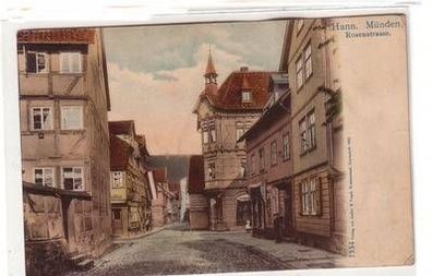 14715 Feldpost Ak Hann. Münden Rosenstrasse 1914