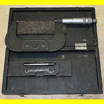 Bügelmessschraube - Messschraube 75 - 100 mm / 0,01 mm genau ( Mikrometer )