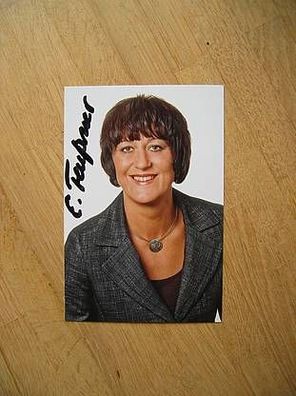 Sachsen-Anhalt CDU Politikerin Eva Feußner - handsigniertes Autogramm!!!