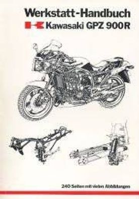 Werkstatt Handbuch Kawasaki GPz 900 R Motorrad