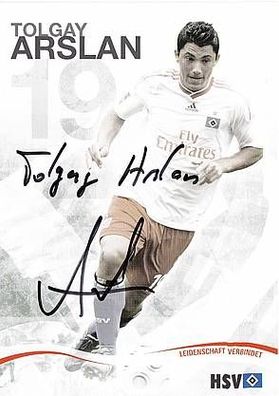 Tolgay Arslan Hamburger SV 2009-10 Autogrammkarte + A21010