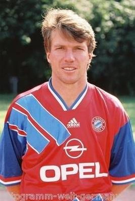 Lothar Mattäus Bayern München 1994-95 seltens Foto