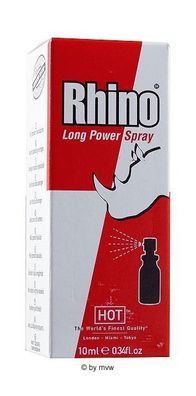 105,80EUR/100ml HOT Rhino Long Power Spray 10ml Peniscreme Verzögerungsspray