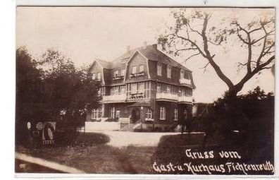 51924 Foto Ak Gruß vom Gast- und Kurhaus Fichtenreuth 1930