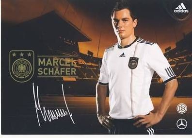 Marcel Schäfer DFB Autogrammkarte WM 2010+ 75771