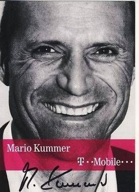 Mario Kummer Autogrammkarte Original Signiert + 95369