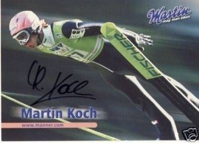 Martin Koch Ski Nordisch Autogrammkarte Original Signiert + 57989