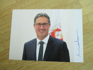 Landeshauptmann Südtirol Arno Kompatscher - handsigniertes Autogramm!!!