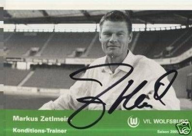 Markus Zeltmeisl VFL Wolfsburg 2005/06 Autogrammkarte + 63335