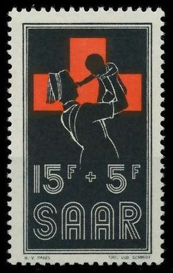 Saarland 1955 Nr 360 postfrisch X885E8E