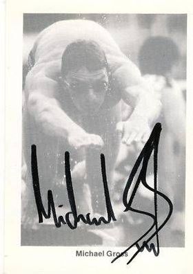 Michael Gross Autogrammkarte 80er Jahre Original Signiert + 96966