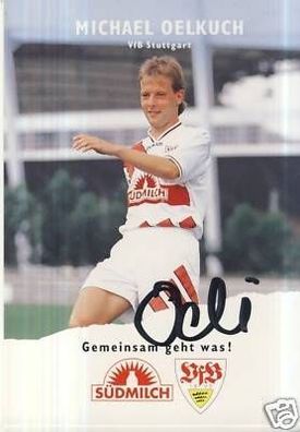 Michael Oelkuch VFB Stuttgart 1995/96 Autogrammkarte+ 69509