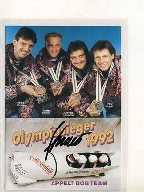 OLympiasieger 1992 TOP 90er Jahre Original Signiert + A 4225