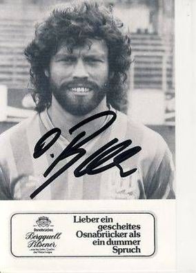 Oskar Bauer VFL Osnabrück 80er Jahre Original Signiert+ A7241