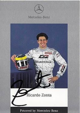 Ricardo Zonta Autogrammkarte Formel 1 Original Signiert + A21438