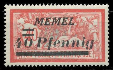 MEMEL 1922 Nr 60 postfrisch X8878E6