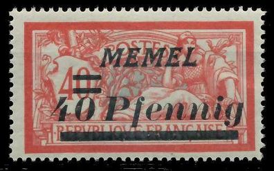 MEMEL 1922 Nr 60 postfrisch X8878FA