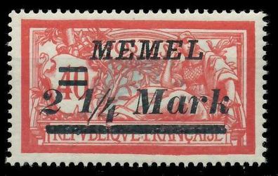 MEMEL 1922 Nr 89 postfrisch X887B0A