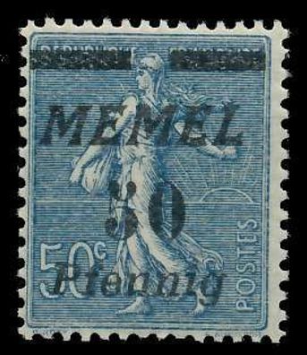 MEMEL 1922 Nr 61b postfrisch X887B8E