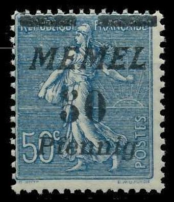 MEMEL 1922 Nr 61b postfrisch X887B92