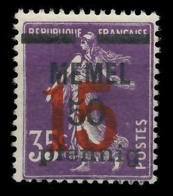 MEMEL 1921 Nr 48 postfrisch X887BDA