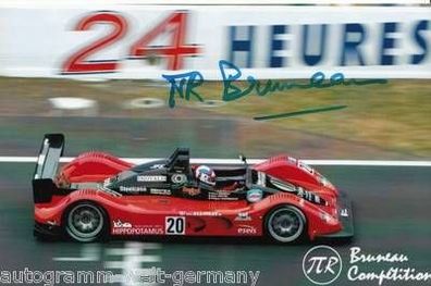 Pierre Bruneau Le Mans TOP FOTO Original Signiert + A17509