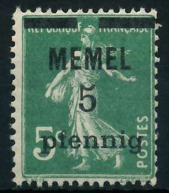 MEMEL 1920 Nr 18b postfrisch X887CF2