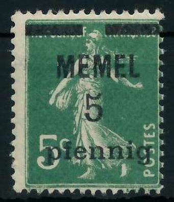 MEMEL 1920 Nr 18b postfrisch X887D3A