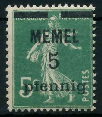 MEMEL 1920 Nr 18b postfrisch X887D3E