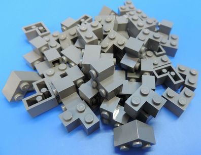 LEGO® Nr- 4211109 Basic Grundbaustein eckstein 1x1x2 dunkelgrau / 50 Stück