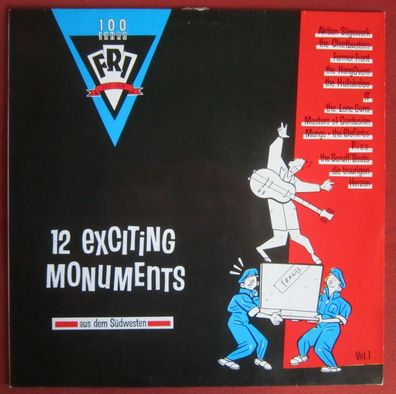 12 exciting monuments aus dem Südwesten Vinyl LP Sampler Second Hand