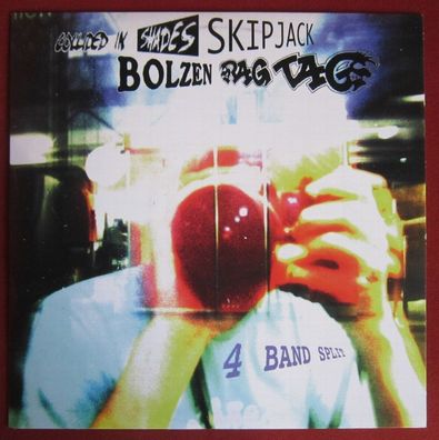 Bolzen Rag Tag Collided In Shades Skipjack 4 Band Split Vinyl LP Second Hand
