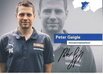 Peter Geigle TSG Hoffenheim 2008-09 Autogrammkarte + A 779