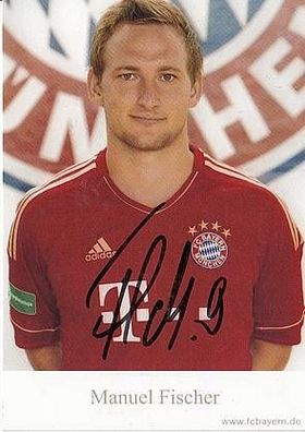 Manuel Fischer Bayern München II 2011-12 Autogrammkarte Original Signiert