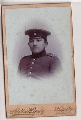52241 Militär Foto Soldat Sachsen Regiment 134 um 1910
