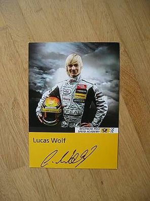 Deutsche Post Speed Academy Rennfahrer Lucas Wolf - handsigniertes Autogramm!!!