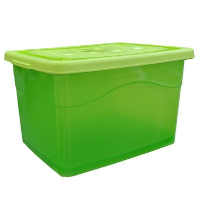 Aufbewahrungsbox Spielzeugkiste Kunststoffbox Plastikbox Allzweckbox (22256)