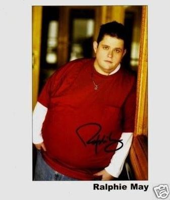 Ralphie May TOP GF Original Signiert + G 667