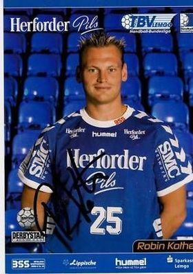 Robin Kothe Handball Autogrammkarte Original Signiert + 84242